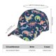 thumbnail image 2 of Fotbe Dinosaur Gorro Clásico de Béisbol, Gorra Ajustable con Broche Snapback, Gorro de Exterior de Algodón Suave, 2 of 6