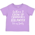 thumbnail image 3 of Inktastic Future Lawyer Like Daddy Boys or Girls Toddler T-Shirt, 3 of 5
