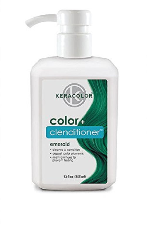 KERACOLOR Keracolor Color + Clenditioner, Emerald, 12 fl. oz