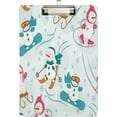 thumbnail image 2 of Coolnut Snowman Skiing 12.5"x9" Clipboard, Acrylic Fashion Letter A4 Size Clipboards with Metal Clip for Nurses, Students,Teacher,Women, Man-Silver12x9in, 2 of 7