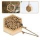 thumbnail image 5 of Colmena de madera al aire libre, jardín, casa de abejas, colmena creativa, casa colgante, 5 of 5