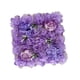 thumbnail image 3 of Fondo de arreglo de pared de flores artificiales para boda con hilera de flores, arco de flores DIY Púrpura, 3 of 9