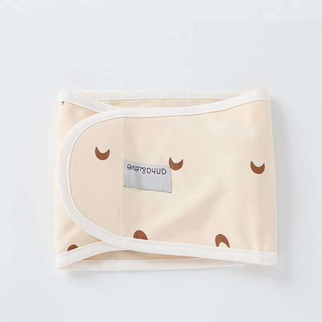 Pañal sencillo para bebé recién nacido, protector de barriga con bolsa de dormir, elástico de algodón antisobresaltos, ajustable para las cuatro estaciones