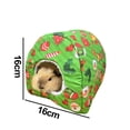 thumbnail image 2 of Cama cueva para hámster, accesorios para hámster, cama cálida, 2 of 6