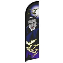 Halloween Vampire Windless Banner Flag