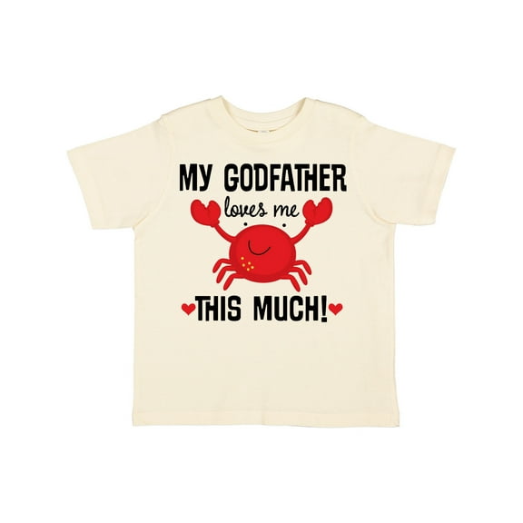 Inktastic Godson My Godfather Loves Me Boys or Girls Toddler T-Shirt