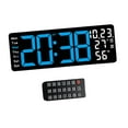 thumbnail image 3 of Reloj de pared digital Macarena LED multiusos con luz ambiental Azul, 3 of 8