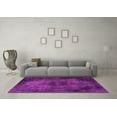 thumbnail image 3 of Ahgly Company Indoor Square Persian Pink Bohemian Area Rugs, 7' Square, 3 of 4
