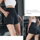thumbnail image 5 of Pantalones cortos deportivos de cintura alta para mujer, gimnasio, yoga, entrenamiento, ropa cómoda para salón, verano, 5 of 6