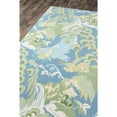 thumbnail image 2 of Momeni Floral Contemporary Area Rugs, Blue, 2 of 5