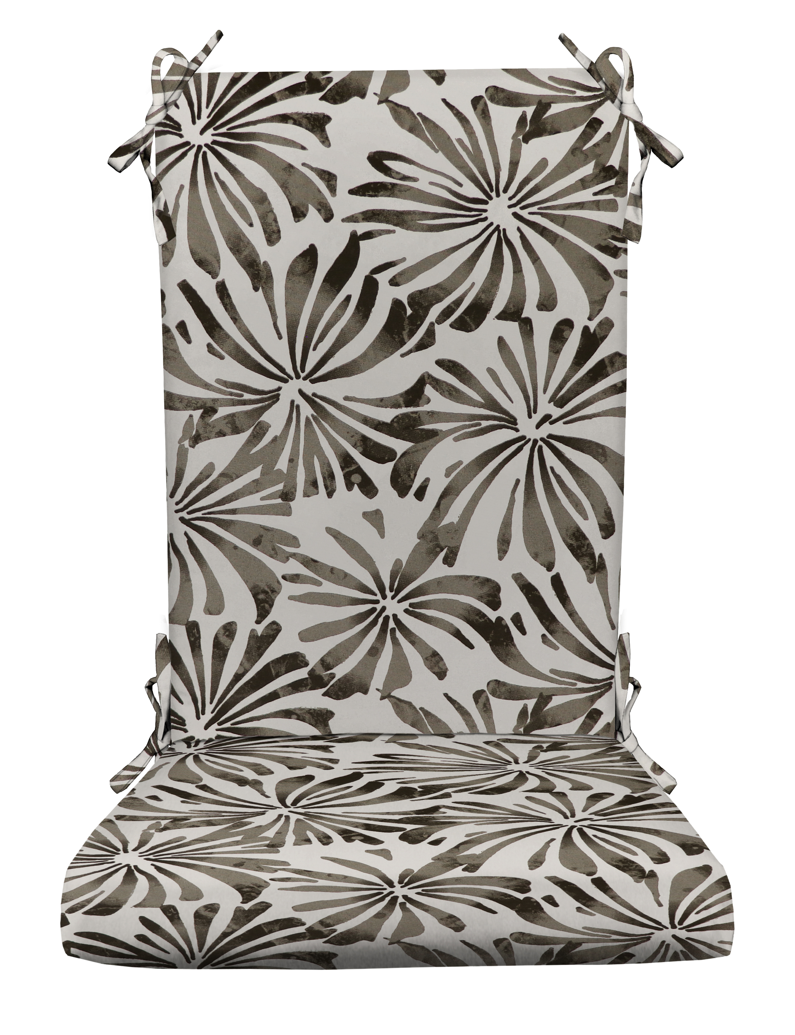 RSH Décor Indoor Outdoor Foam Rocker Rocking Chair Pad Cushions, Fits