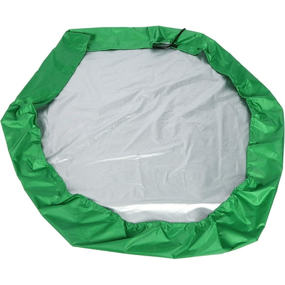 Zhuge Plyisty Tear‑Resistant Durable Air Permeability Snow Proof Sandbox Cover, Sandbox Canopy, for Outdoor Sandbox(Green, 14011020cm)