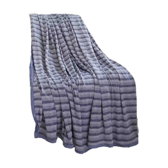 Cooling Blanket for Hot Sleepers, Cotton Breathable Soft Warm Cool Sensory Summer Blanket, Night Sweats Gift for Bed Sofa Couch Sleeping(Grey, 50 x 70 inch)