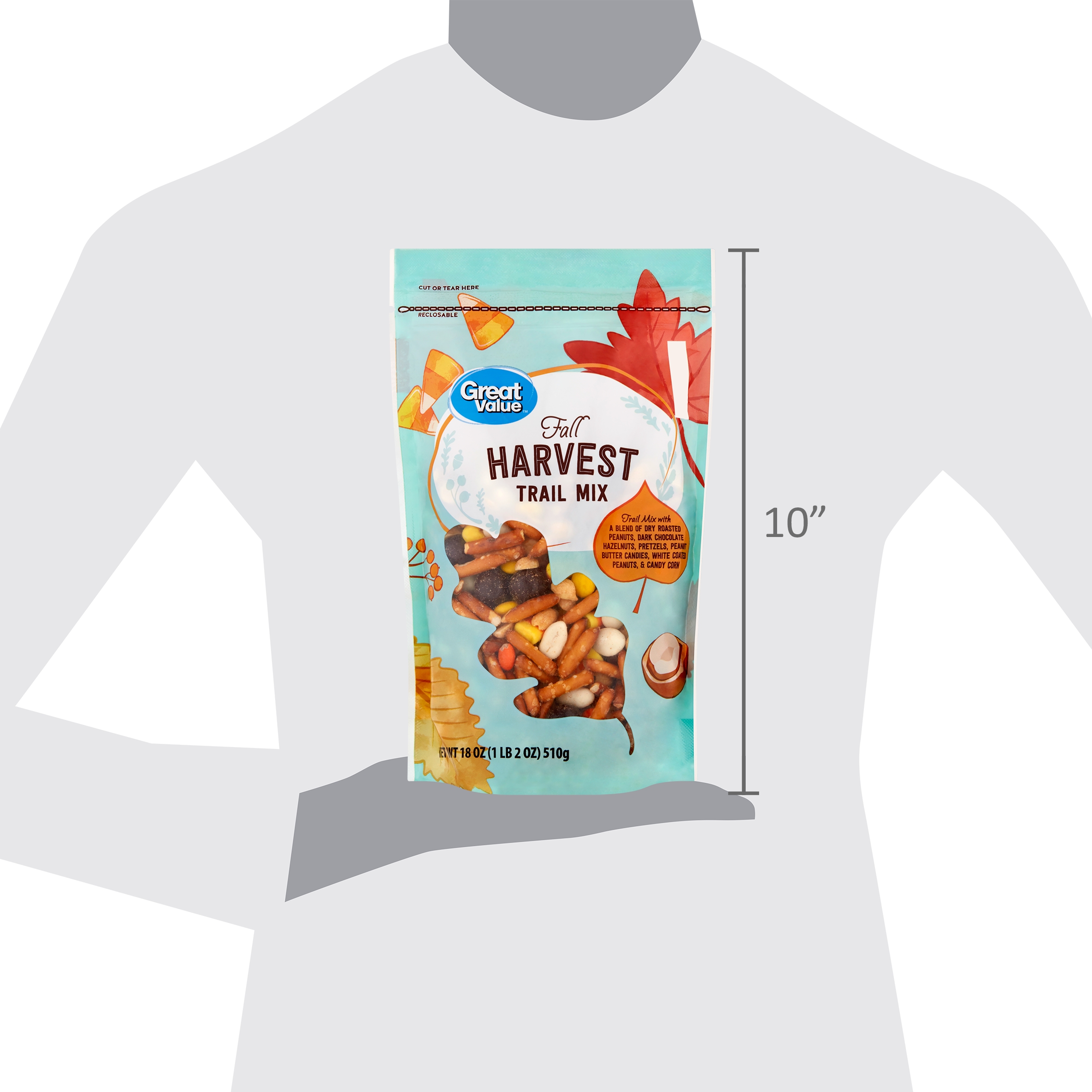 Great Value Gv Fall Harvest Trail Mix 18oz