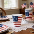 thumbnail image 6 of PEIBang 16 Pcs Patriotic Disposable Paper Cups,Red White Blue Tableware Decorations for Memorial Day,Veterans Day,Independence Day Party Supplies, 6 of 6