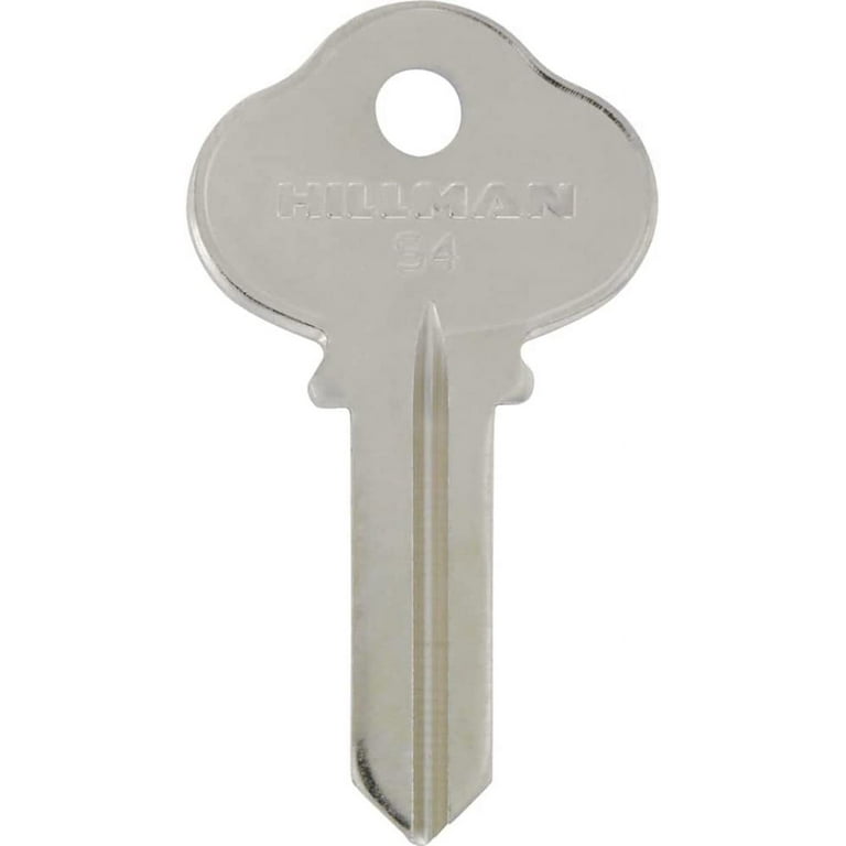 Hillman Traditional Key House/Office Key Blank 124 S4 Single For Sargent Locks