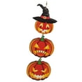 thumbnail image 4 of Letrero colgante de madera pa , pa puerta dentera, adornos tesanales de madera pa árbol de porche, accesorios pa fotos al Cabaza Colco Letrero colgante de Halloween, 4 of 7