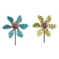 thumbnail image 3 of Matsuzay Adornos artesanales de metal con inserciones de mariposas luminosas, patio de moda, nueva tendencia líder Jardín y Patio Huanghua, 3 of 6