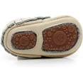 thumbnail image 5 of Leather Baby Moccasins Hard Soled Tassel Crib Toddler Shoes for Boys and Girls, 5 of 7
