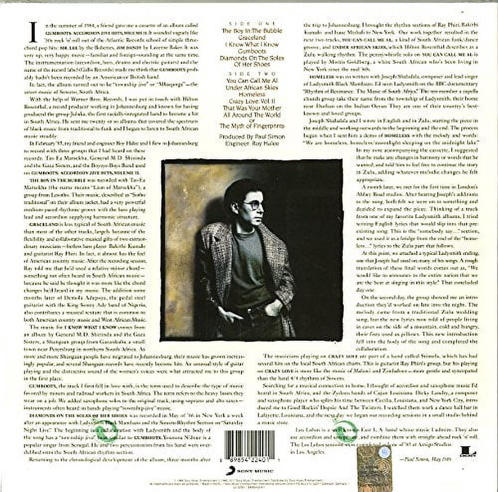 Paul Simon - Graceland - Music & Performance - Vinyl