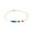 Gold-Filled, variant on 14k Gold-filled Cable Chain, and Gemstone Chakra Bracelet, 7" for Women, and Friends