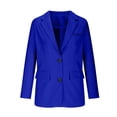 thumbnail image 4 of Women Long Sleeve Office Coat Polyester Open Front for Business and Work, 4 of 4
