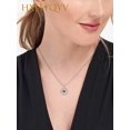 thumbnail image 5 of TANGPOET S925 Necklace Gift for Wife Compass Jewelry Tahitian Black Pearl Necklace Women Anniversary Sterling Silver I'd be Lost without You, 5 of 5