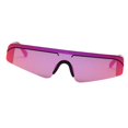thumbnail image 1 of Anteojos de sol de Moda Zulema protección púrpura Gafas de sol rectangulares de gran tamaño, 1 of 7