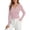 Pink, variant on Women's T Shirts Long Sleeve Crew Neck Slim Fit Casual Basic Top Soft Everyday Comfort Tee Boho Tops for Women Light Pink L