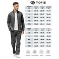 thumbnail image 3 of MoFiz Men's Long Sleeve Tracksuits Set Zipper Running Sports Set 2 Pieces with Pockets, 3 of 6