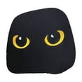 thumbnail image 2 of HomeKingdee Black-Cats-Eyes Car Pillow Headrest Covers, Breathable Automotive Seat Cover Accessories, Elastic Universal Fit for Car/Truck Seats, 2 of 7