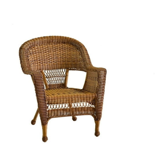 Jeco Honey Wicker Chair - Set of 4