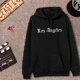 thumbnail image 3 of Sudadera Con Gorro Los Angeles La California Streetwear Moda, 3 of 4