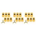 thumbnail image 4 of bedienty 6pcs/set Easy Disassembly Garden Hose Joiner For Wide Application Hose Coupling Hose Connector 3Set, 4 of 6