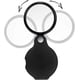 thumbnail image 4 of 10X Mini Magnifying Glass Folding Pocket Magnifier Bigeye Glass Loupe with Black Rotating Protective Holster for Reading Newspaper, Book, Magazine, Sc, 4 of 4