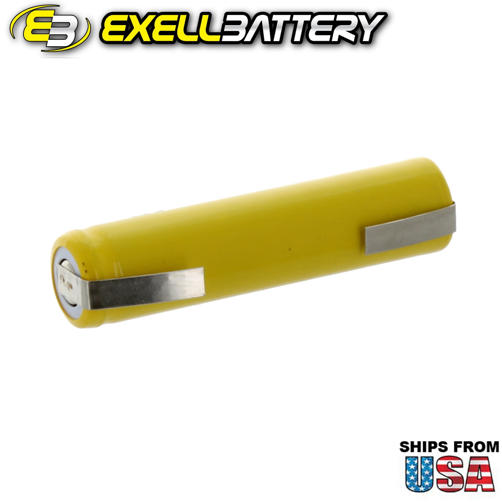 10x AAA 1.2V 300mAh Rechargeable Batteries w/Tabs for Solar, Remotes,Key Pads
