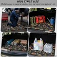 thumbnail image 3 of KUIFORTI Red Mushroom Universal Car Trunk Mat 29" x 39" Dustproof Scratch-Proof Durable Trunk Protective Mat Stylish Interior Accessories Suitable for Daily Travel, 3 of 7