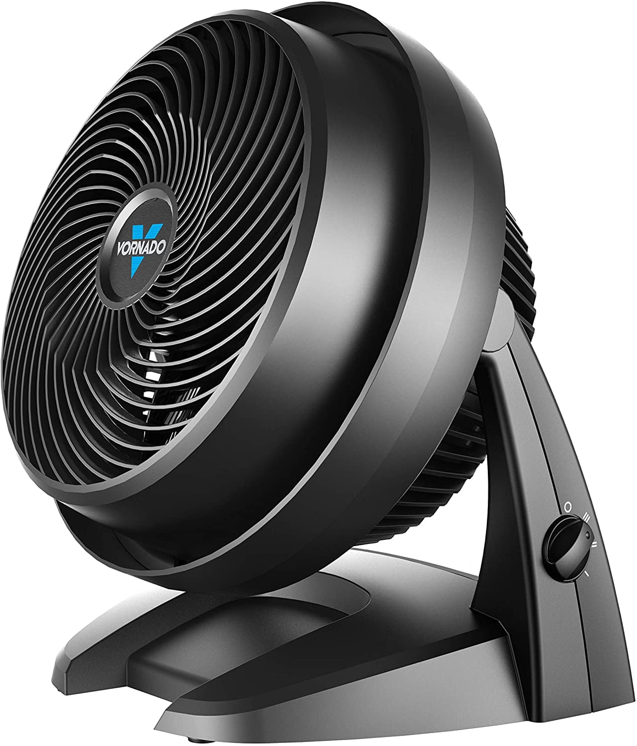 Vornado 133 Compact Air Circulator Fan Black Portable Fans 