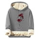 thumbnail image 2 of Sudadera con capucha para hombre, informal, a la moda, con estampado, de felpa, de manga larga, con bolsillo, de poliéster, 2 of 5