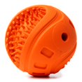 thumbnail image 1 of Dog Chew Ball Rubber: Bouncy Interactive Dog Squeaky Ball Puppy Toothbrush Toy, 1 of 5