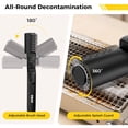 thumbnail image 5 of Electric Grill Brush, Cordless Rechargeable Grill Cleaning Brush with Adjustable Angle, Stainless Steel Brush Head, 3-Speed Power, 90-Min Runtime, 5 of 6