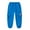 Blue, variant on Girls Cargo Pants Kids Fashion Hip Hop Elastico Close Pants With Pockets Loose Trousers Versatile Casual Trousers For Sweet Girls Size 5-6 Years Black
