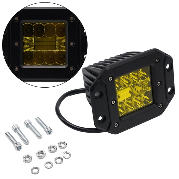 Lámpara de trabajo integrada para barra antivuelco de parachoques todoterreno DC9-30V 48W