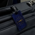 thumbnail image 4 of Rustic Indiana State Flag Distressed USA Rectangle Leather Luggage Card Suitcase Carry-On ID Tag, 4 of 7