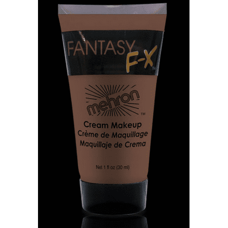 LWS LA Wholesale Store  Mehron Fantasy FX tube makeup water based cream face paint theater costume stage (Wolfman/Dk Brown-WBR)