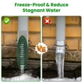thumbnail image 5 of 4Inch Green Angled Yard Drainage Pipe With Sloped Grate Yard Drain Emitter For Sump Pump Discharge Downspout Extensions Inlet Outlet Yard Drain Compatible With 4” Connections, 5 of 9