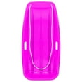thumbnail image 2 of Durable Snow Sled Niño Adultos Juguete de invierno Downhill Sled Toboggan Sledge Luge Grass Sledding Slider para Niñas Juegos de Púrpura DYNWAVEMX Niños en trineo de nieve, 2 of 7