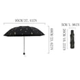 thumbnail image 3 of Automatic Three Fold Eight Umbrella With Black Glue Sun Protection And Protection Folding Sun Umbrella Umbrella, 3 of 4