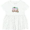 thumbnail image 3 of Inktastic My First Mardi Gras Girls Baby Dress, 3 of 5