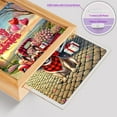 thumbnail image 4 of Be My Valentine's French Bulldog Truck Full of Love Flower Balloon Acrylic Plaque with Wood Photo Frame Box Dog Lover Gifts Light Box - 02029, 4 of 5